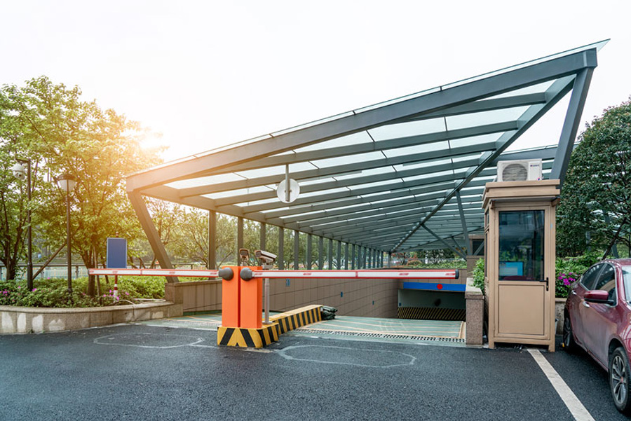 无人值守停车场应急对讲远程开闸方案